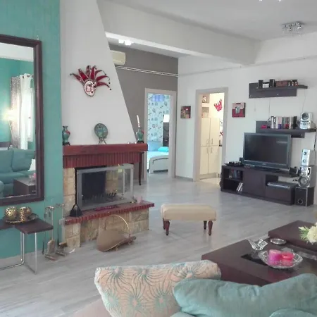 Luxury In Syros With Stunning View Few Steps To The Beach
